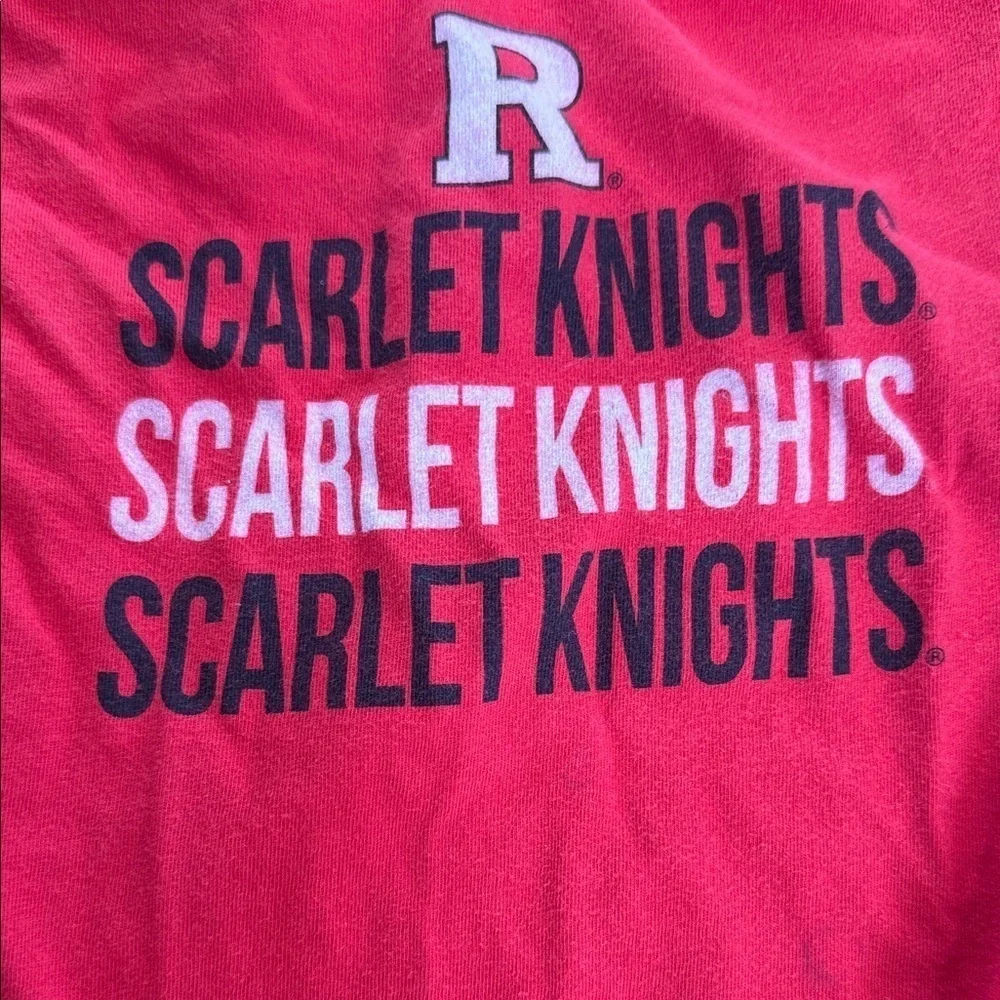 Rutgers Red Scarlet Knights Baby Short Sleeve Onesie Size 18M